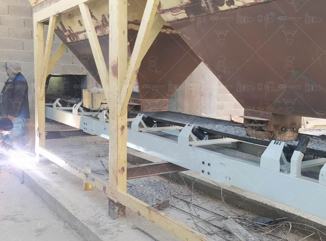 Close-up of the XZM mill's electric control panel with VFD for fineness adjustment.